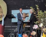 Matthias Nöther wurde beim Kreiserntefest als Beauftragter für Presse- und Öffentlichkeitsarbeit in sein Amt eingeführt.