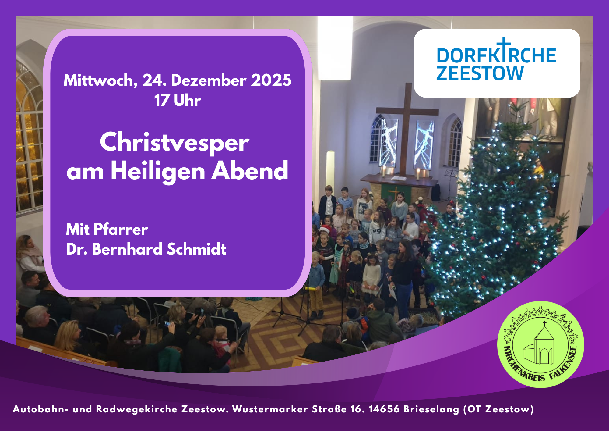 Christvesper Zeestow 2025